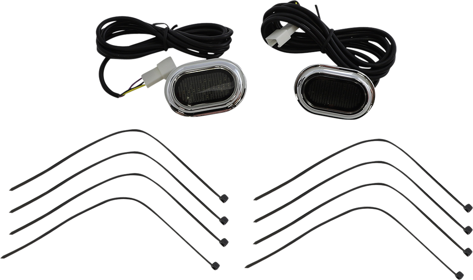 Antenna Grommet Light - Smoke Lens - Chrome - Lutzka's Garage