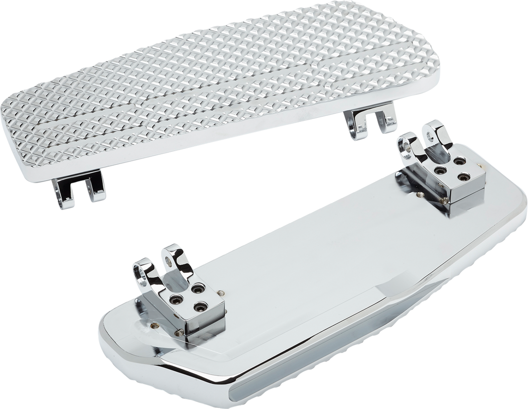 Billet County Floorboards - Chrome - FL - Lutzka's Garage