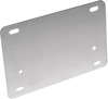 License Backing Plate - Stainless Steel - Lutzka's Garage