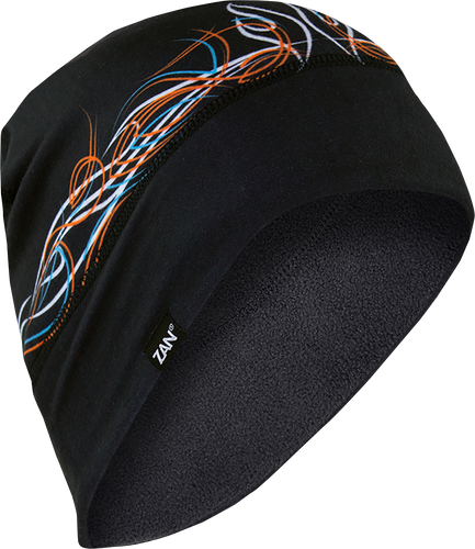 SportFlex® Fleece Beanie - Pinstripe Flame