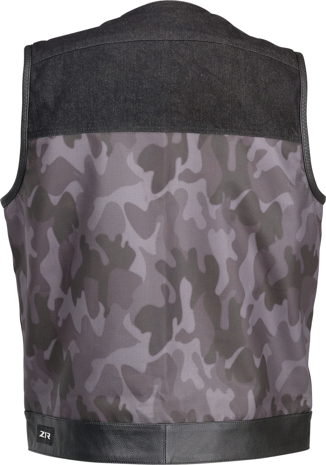 Nightfire Camo Vest - Black/Gray - Small - Lutzka's Garage