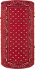 Motley Tube® Fleece Lined Tube - Red Paisley - Lutzka's Garage