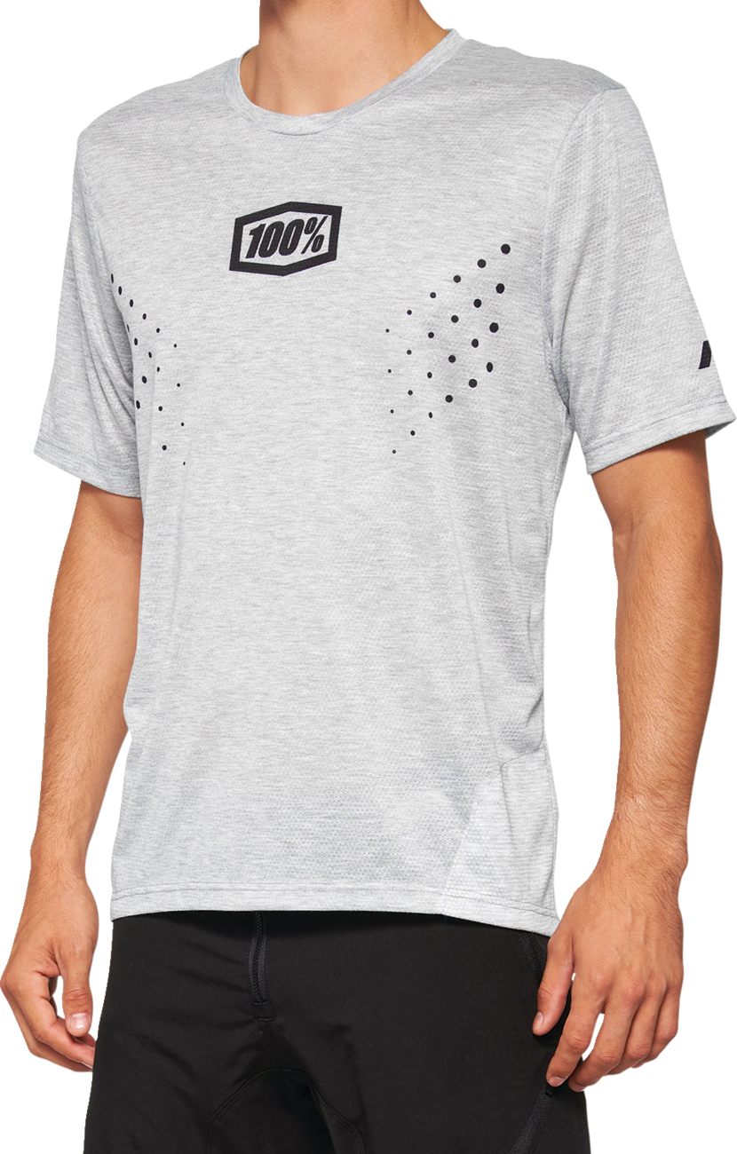 Airmatic Mesh Jersey - Short-Sleeve - Gray - Small - Lutzka's Garage