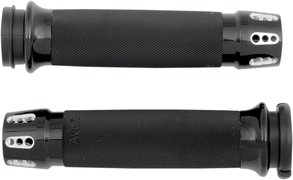 Grips - Gatlin - Custom - TBW - Black - Lutzka's Garage