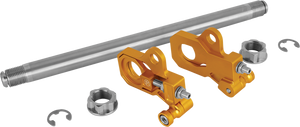 Axle Adjuster Kit - Gold - Rear - Lutzka's Garage