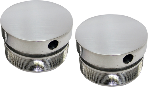 Flush-Mount Fork Cap - Polished - 49 mm