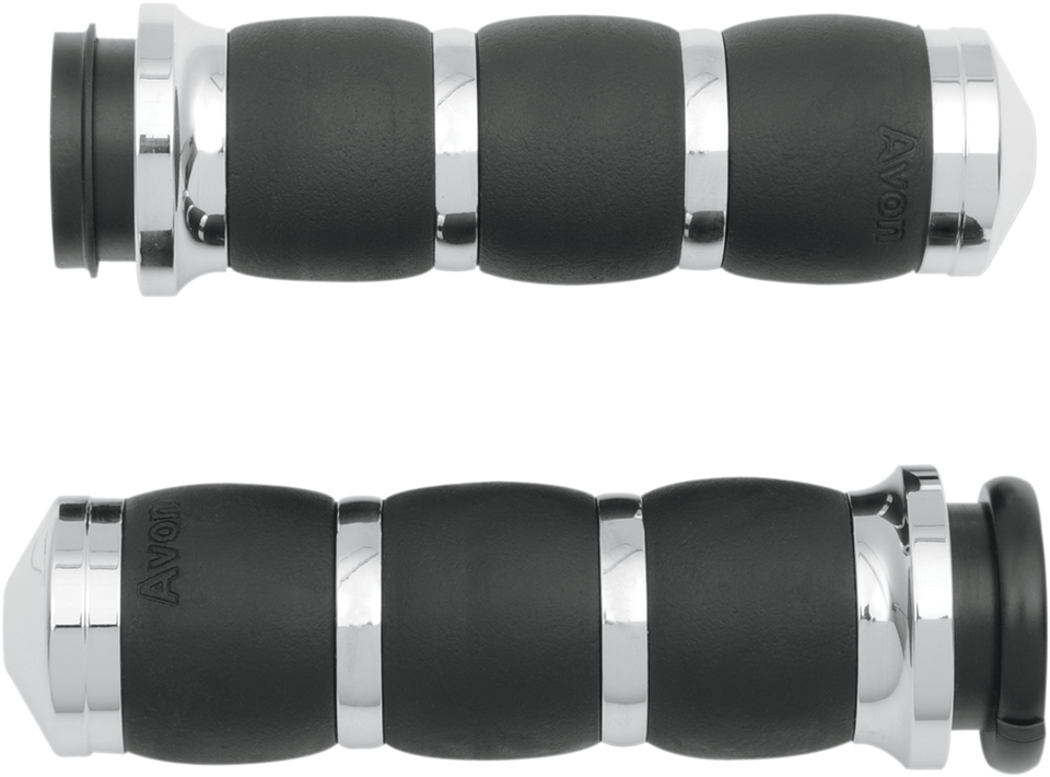 Grips - Velvet Air - TBW - Chrome - Lutzka's Garage