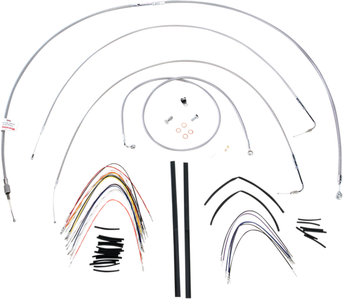 Handlebar Cable/Brake Line Kit - Complete - 18