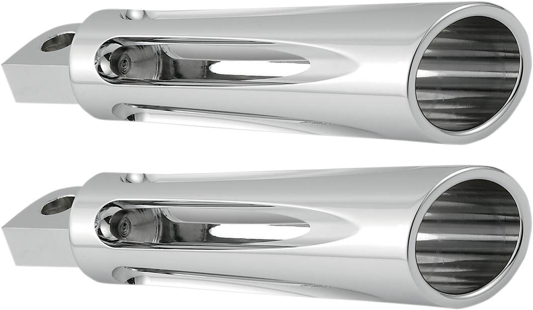 Footpeg - Deep Cut - Chrome - Lutzka's Garage