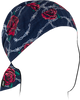 Flydanna Cotton Headwrap - Barbed Wire Roses