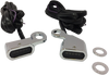 LED Handlebar Marker Lights - Chrome/Smoke - Lutzka's Garage