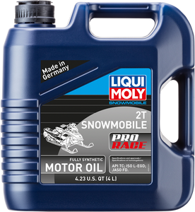 Snowmobile Pro Race Synthetic 2T Oil - 4 L - Lutzka's Garage