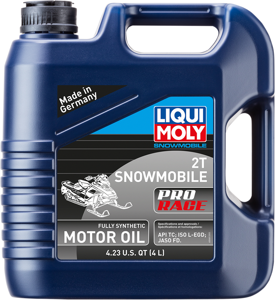 Snowmobile Pro Race Synthetic 2T Oil - 4 L - Lutzka's Garage