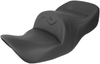 RoadSofa™ Seat - Without Backrest - Black W/Black Stitching
