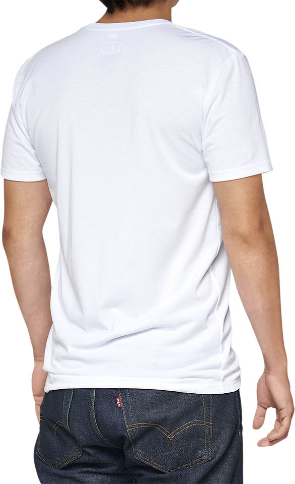 Tech Surman T-Shirt - White - Small - Lutzka's Garage