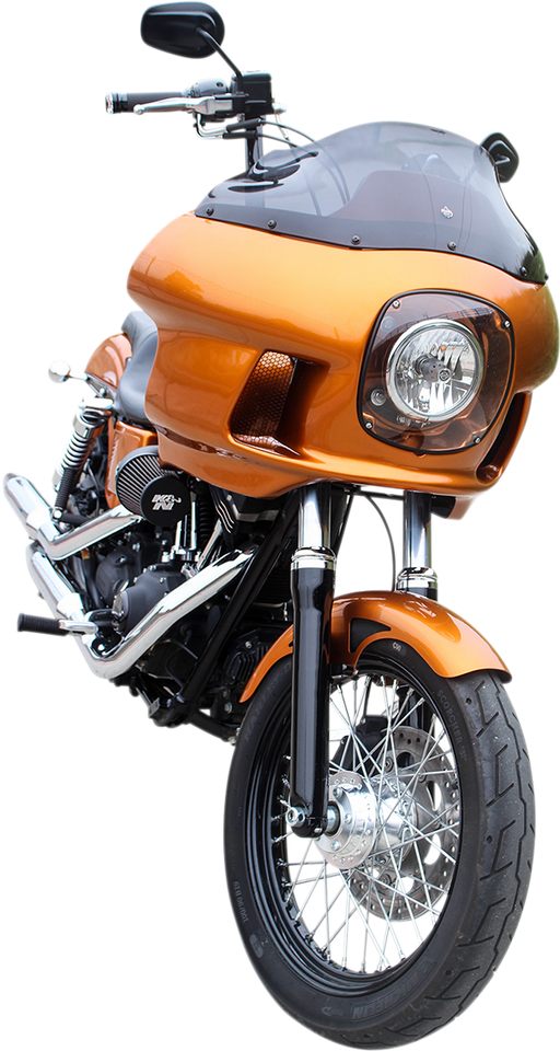 Flare™ Windshield - Dark Smoke - FXRP - Lutzka's Garage