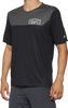 Airmatic Jersey - Short-Sleeve - Black/Charcoal - Small - Lutzka's Garage