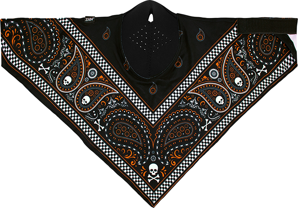 Neodanna® SportFlex® Face Mask - Black/Orange - Lutzka's Garage