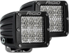 D-Series LED Light - Diffused - Pair - Surface Mount