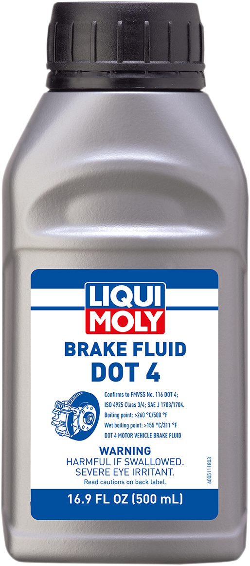 Dot 4 Brake Fluid - 500ml - Lutzka's Garage