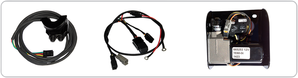 AIR-A Sportster Adjustable AIR Suspension - Black - Standard - Lutzka's Garage