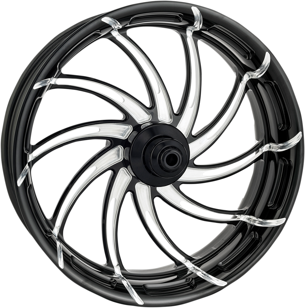 Wheel - Supra - Front - Dual Disc/with ABS - Platinum Cut - 21x3.5 - 08+ FL - Lutzka's Garage