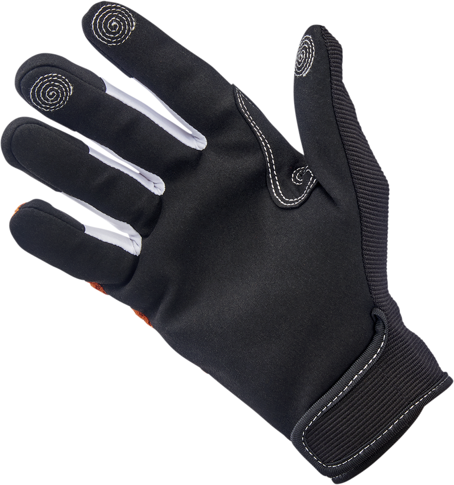 Anza Gloves - Orange/Black - XS - Lutzka's Garage