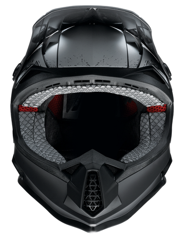 Youth F.I. Helmet - Fractal - MIPS® - Matte Black - Small - Lutzka's Garage