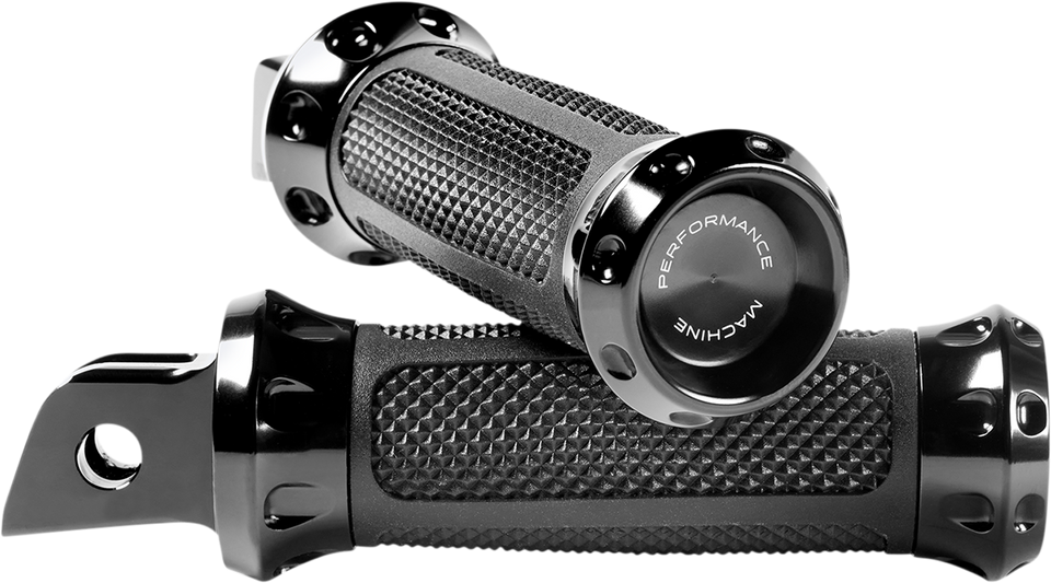 Over Drive Footpeg - M8 - Black - Lutzka's Garage