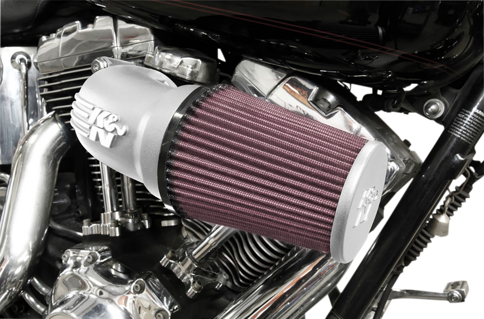 Aircharger® Intake System with Cast Aluminum Intake Tube - Satin Silver