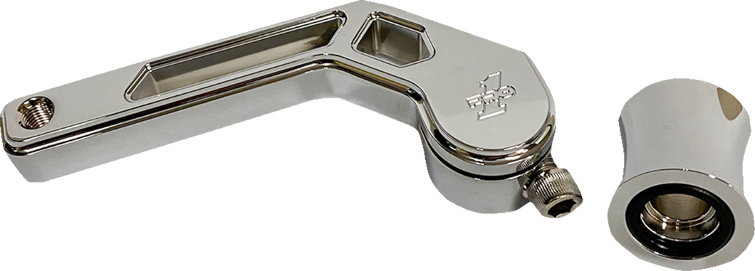 T-Rex Shorty Shfiter Arm - Chrome - 88-22 FL - Lutzka's Garage