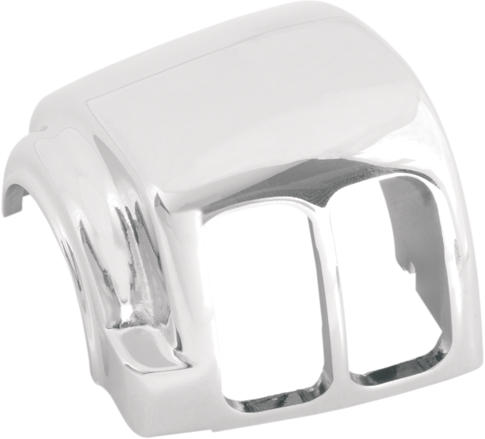 Switch Housing - Left - Upper - Smooth - Chrome - Lutzka's Garage