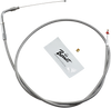 Throttle Cable - +3" - Stainless Steel - Lutzka's Garage
