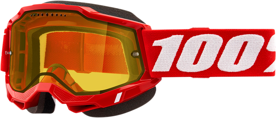 Accuri 2 Snow Goggles - Red - Yellow - Lutzka's Garage