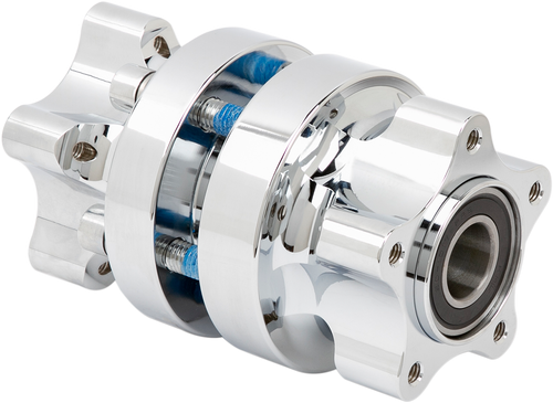 Hub - Dual Disc - Front - Chrome - 00-07 FLT - Lutzka's Garage