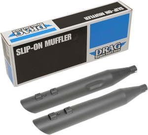 3.5" Mufflers for 95-16 FL - Black - Lutzka's Garage