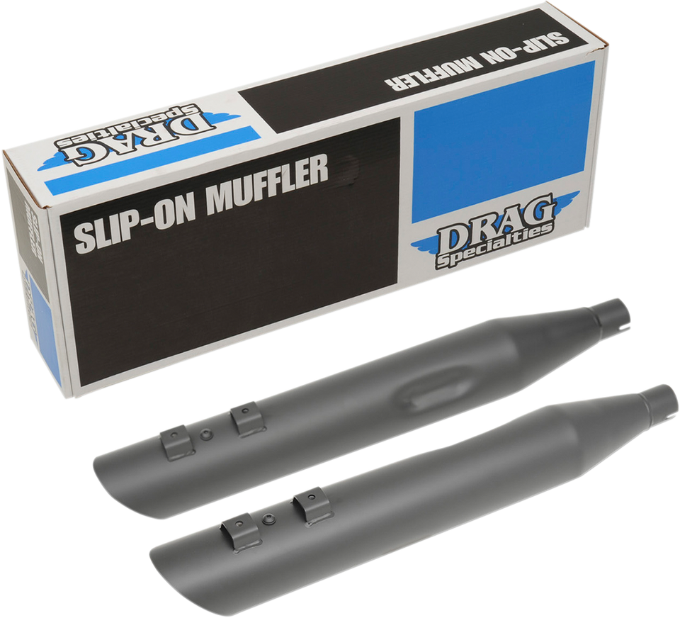4" Mufflers for 95-16 FL - Black - Lutzka's Garage