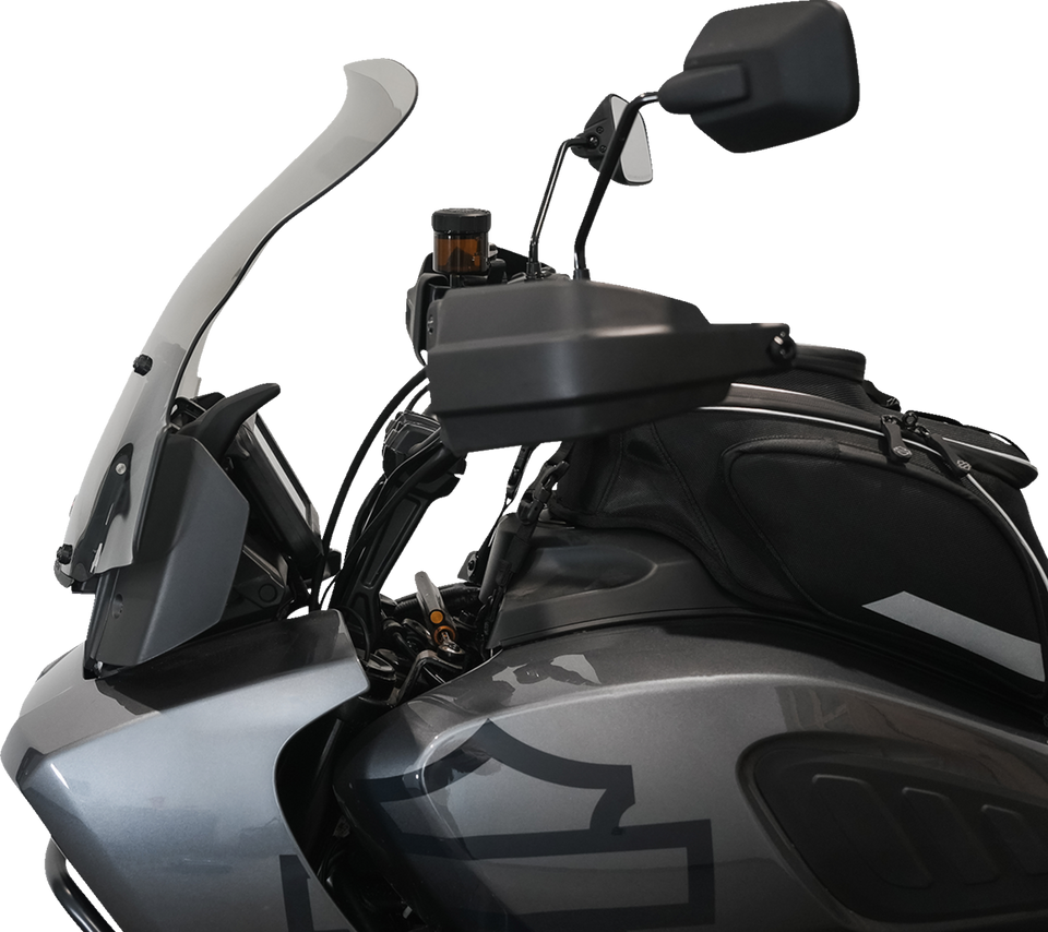 Flare Windshield - 15-1/2" - Tint - Pan America