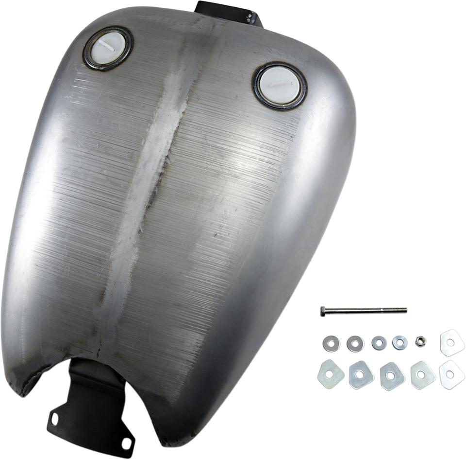 Dual Screw-In Cap Gas Tank - 2" Extended