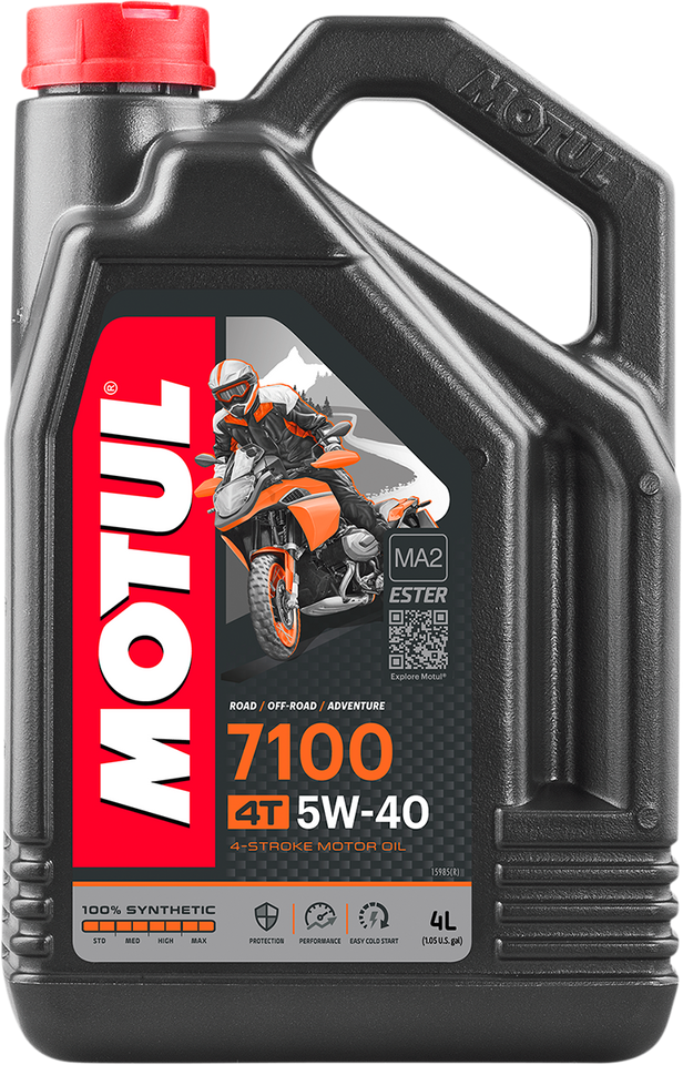 7100 4T Synthetic Oil - 5W-40 - 4 L - Lutzka's Garage