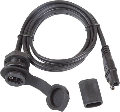 Weatherproof SAE Thin Panel Mount Socket O-40 - Long