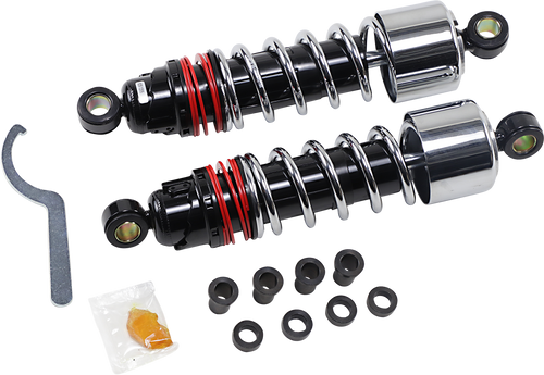 Slammer Plus Shocks - Chrome - XL - Lutzka's Garage