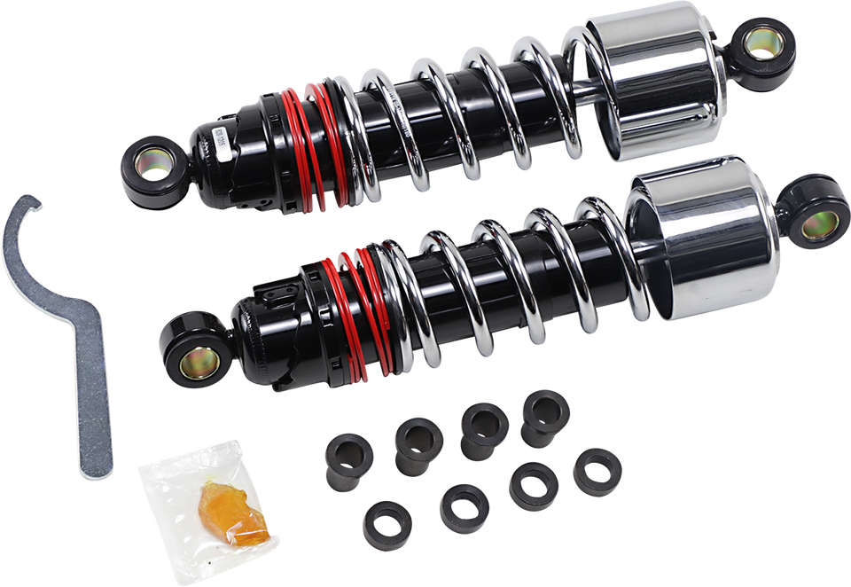 Slammer Plus Shocks - Chrome - XL - Lutzka's Garage