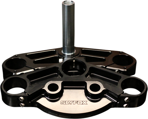 49 mm Triple Clamps - Black Anodized - 14+ FLH - Lutzka's Garage