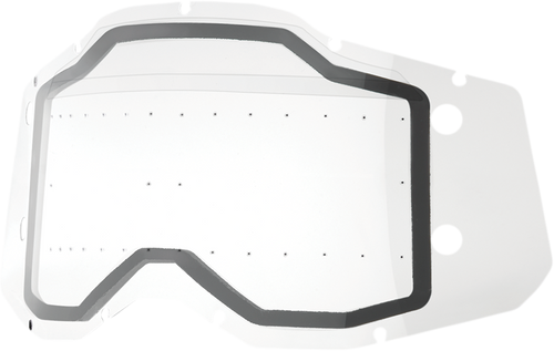 Accuri 2/Racecraft 2/Strata 2 Forecast Dual Lens - With Bumps - Clear - Lutzka's Garage
