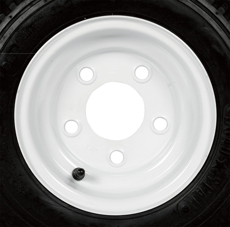 Tire/Wheel - Load Range C - 4.80-8 - 5 Hole - 6 Ply