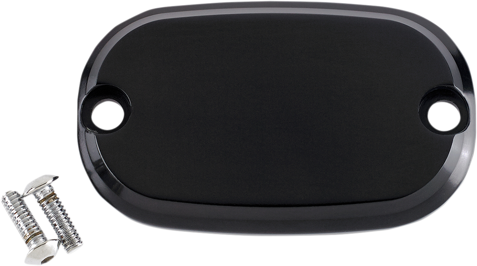 Master Cylinder Cover -  Smooth - Black - 99-17 - Lutzka's Garage