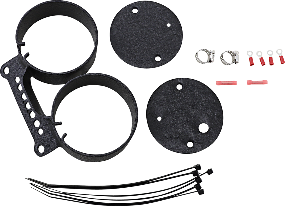 Dual Gauge Bracket -  Wrinkle Black - Lutzka's Garage