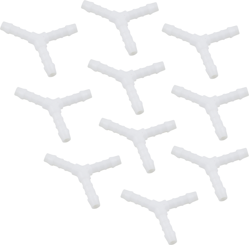 Y-Connector Fuel Line Fittings - 1/4