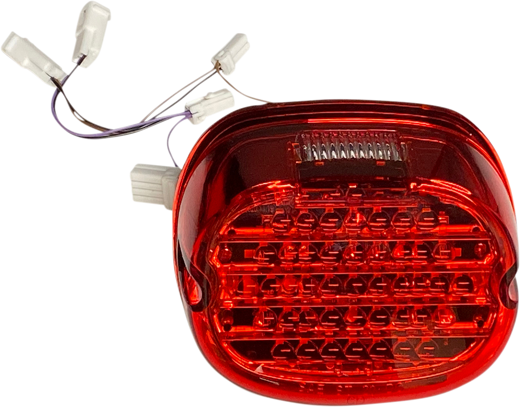 Taillight w/ Integrated Turn Signal - Top Window - Red Lens - Lutzka's Garage